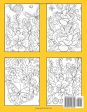 Large Print Adult Coloring Book: Flowers & Easy Designs Hot on Sale