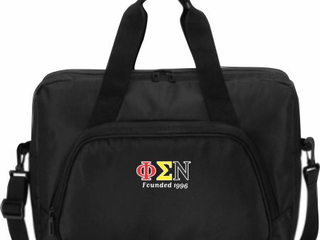 Phi Sigma Nu Messenger Bag Hot on Sale