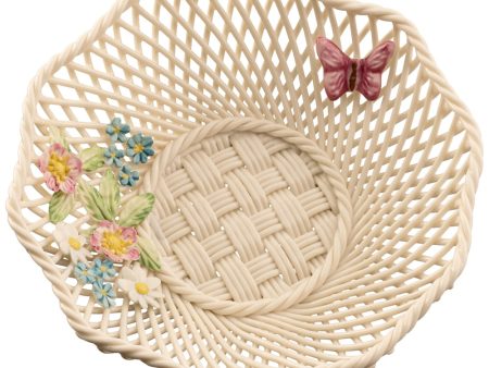 Belleek Classic Wild Irish Hedgerow Summer Basket Online Hot Sale