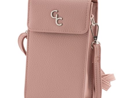 Galway Crystal Fashion Mini Crossbody - Dusty Pink on Sale