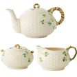 Belleek Classic Shamrock Irish Tea Set Fashion