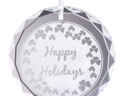 Galway Living Happy Holidays Hanging Ornament Cheap