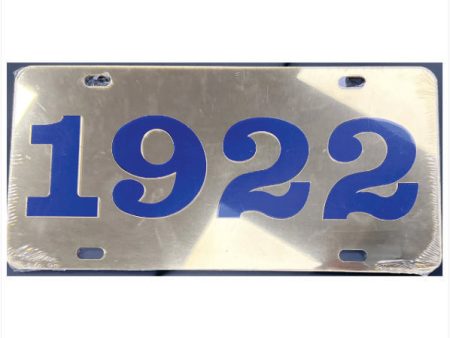 SGRho Gold Inlaid Founders Mirror Auto Tag Online Sale