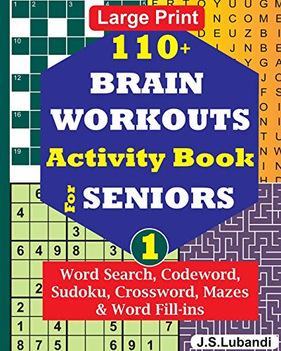 Brain Workouts Activity Book Cheap