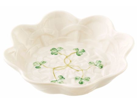 Belleek Classic Shamrock Sweet Dish Discount