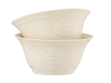 Belleek Classic Claddagh Bowl Pair Hot on Sale