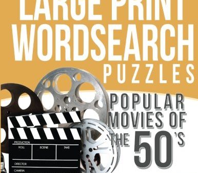 Large Print Wordsearches Puzzles Popular Movies of the 50 s Online Hot Sale