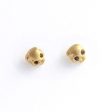 Gold Cat Skull Earrings For Cheap