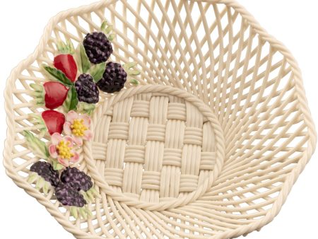 Belleek Classic Wild Irish Hedgerow Autumn Basket For Discount