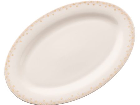 Belleek Living Stardust Oval Platter Online Hot Sale