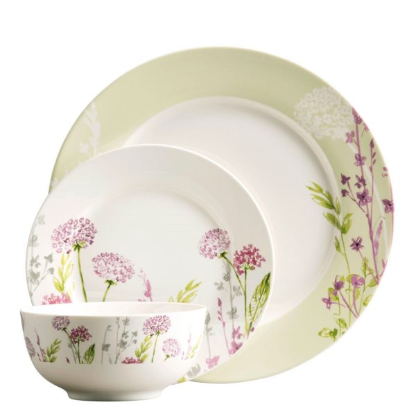 Aynsley Floral Spree 12 Piece Set For Sale