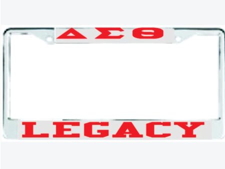 Delta Legacy Auto Frame Silver Red Hot on Sale