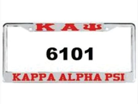 Kappa Auto Frame Silver Red Discount