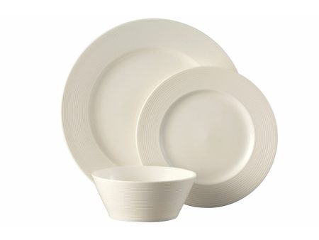 Belleek Living Ripple Dinnerware 12 Piece Set Sale