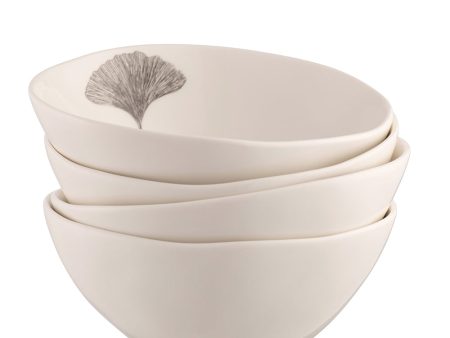 Belleek Living Ginkgo Cereal Bowl - Set of 4 For Discount