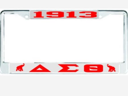 Delta Elephant Frame Silver Red For Cheap