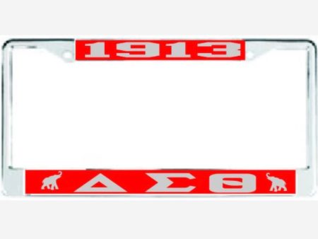 Delta Elephant Frame Red Silver Supply