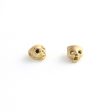 Gold Cat Skull Earrings For Cheap