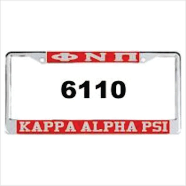 Kappa PNP Auto Frame Red Silver Online Hot Sale