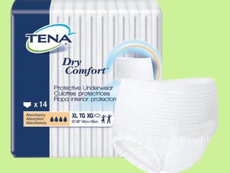 Tena Dry Comfort; Moderate Absorption Extra Large (56pcs) Sale