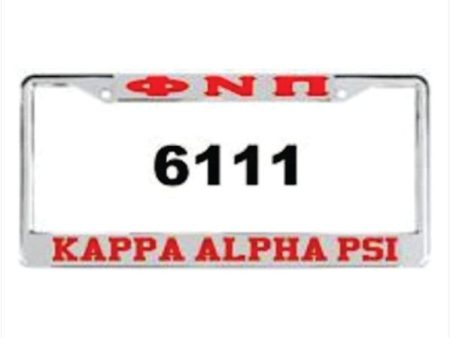 Kappa PNP Auto Frame Silver Red Fashion