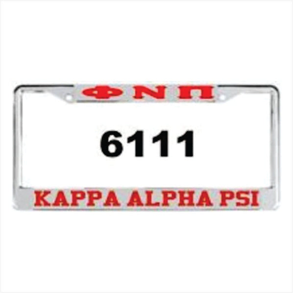 Kappa PNP Auto Frame Silver Red Fashion