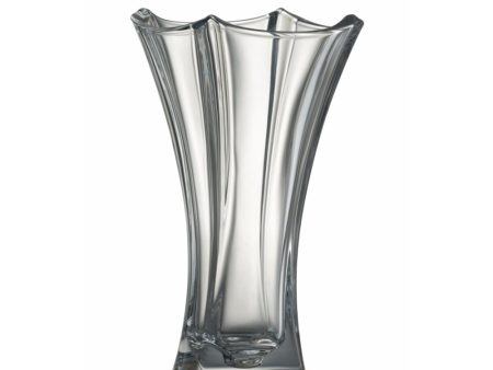 Galway Crystal Dune 12  Waisted Vase Online Hot Sale