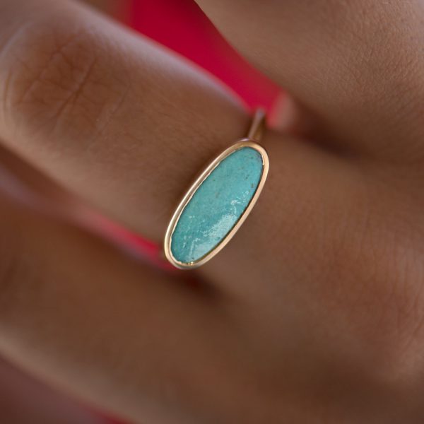 Turquoise Gold Band Discount