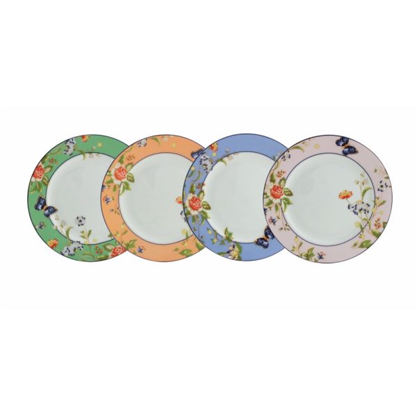 Aynsley Cottage Garden Side Plate Set Fashion