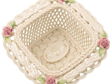 Belleek Classic Claddagh Friendship Basket Supply