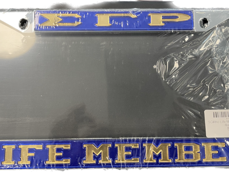 SGRho Life Member Auto Frame Royal Gold Supply