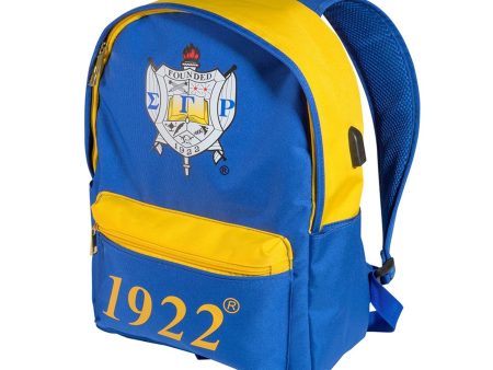 SGRHO USB Port Backpack on Sale