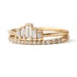 Baguette Diamonds Bridal Ring Set Sale