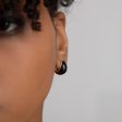 Enamel & 18K Gold Chunky Huggie Earring Online Hot Sale