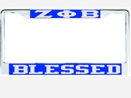 Zeta Blessed Auto Frame Royal Silver Online