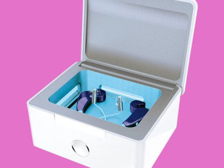 Automatic Hearing Aid UV-C Disinfecting and Cleaning System For Sale