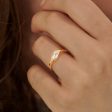 OOAK Flame Cut Diamond Engagement Ring For Cheap