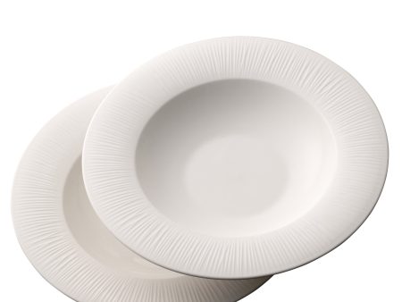 Belleek Living Erne Gourmet Dish Set of 2 For Discount