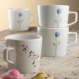 Aynsley Camille Pale Jade Set of 4 Mugs Supply