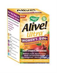 Nature s Way | Alive! Ultra Women`s 50+ Multivitamin | 60 tablet For Sale