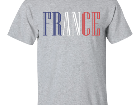 France T Shirt Flag of from France tee For Discount