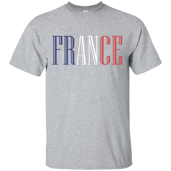 France T Shirt Flag of from France tee For Discount