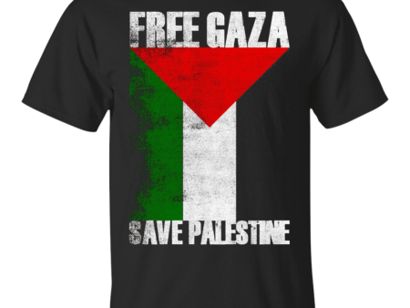 Free Gaza Save Palestine T Shirt For Cheap