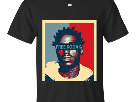 Free Black Kodak Poster T Shirt Online Hot Sale