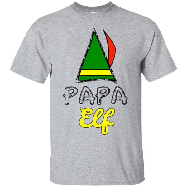 Family Christmas Shirts Papa Elf Family Shirts Set Matching Hot on Sale