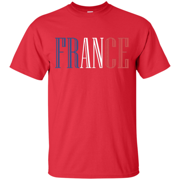 France T Shirt Flag of from France tee For Discount