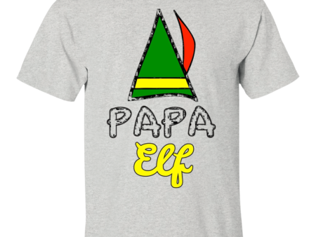 Family Christmas Shirts Papa Elf Family Shirts Set Matching Hot on Sale