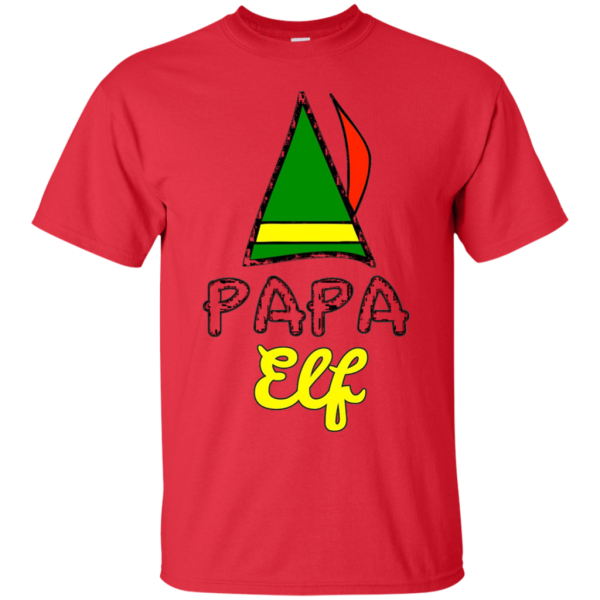 Family Christmas Shirts Papa Elf Family Shirts Set Matching Hot on Sale